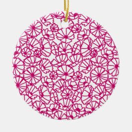 COSMOS BAKGRUND JULGRANSPRYDNAD KERAMIK