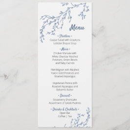 Cosmos Baptism Menu Meny