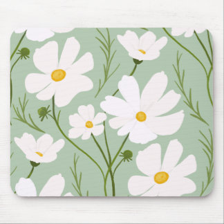 Cosmos blommigt mousepad musmatta