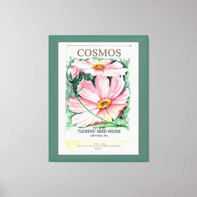 Cosmos Canvastryck (Framsida)