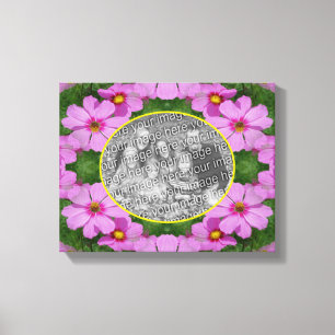 Cosmos Daisy Flowers Skapar ditt eget foto Canvastryck