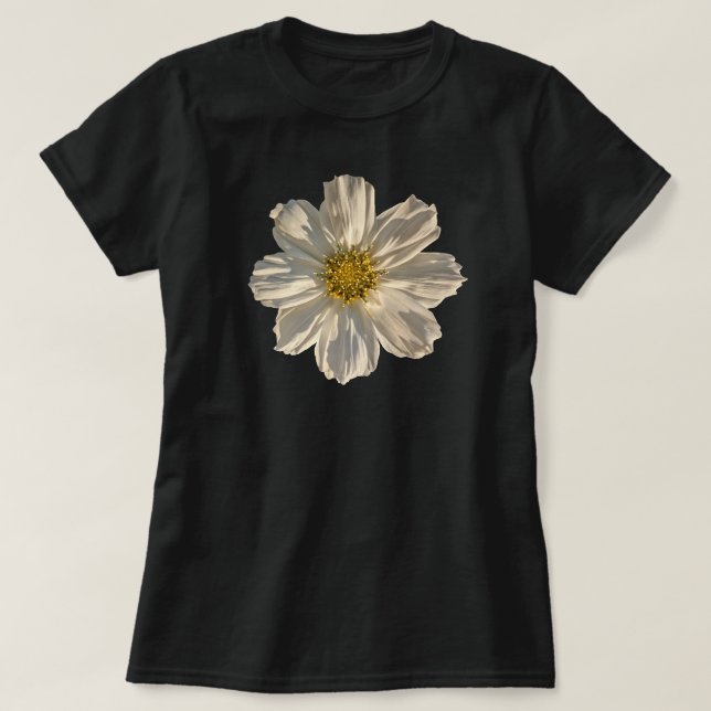 Cosmos Flower Chemistry Molecule T-Shirt (Design framsida)