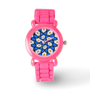 Cosmos Flower Mönster Armbandsur