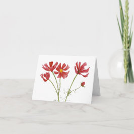 Cosmos Flowers Påsk Card Helgkort