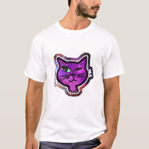 Cosmos Gnistra Winking Cat T-Shirt