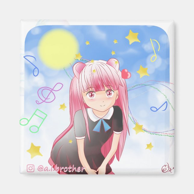 Cosmos Graduation Magnet (Framsidan)