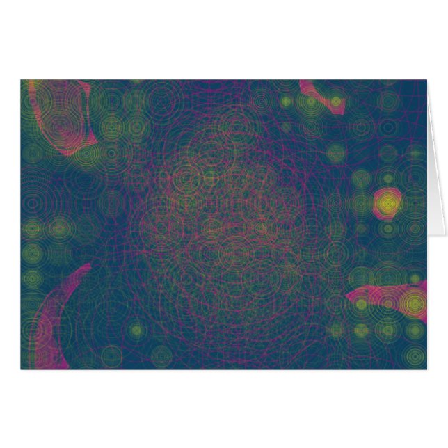 Cosmos Hälsningskort (Framsidan Horizontal)