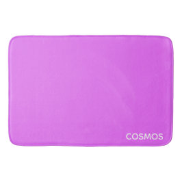 Cosmos lila färg namn badrumsmatta
