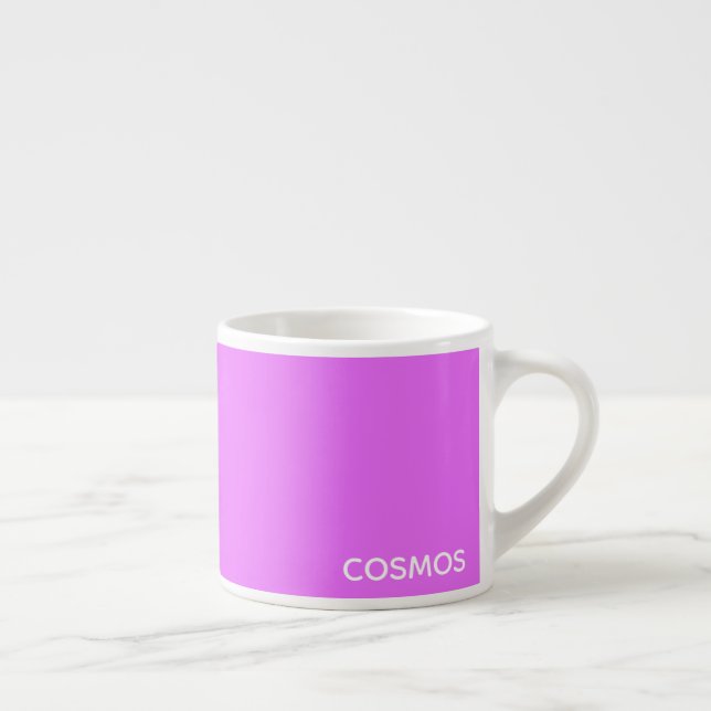 Cosmos lila färg namn espressomugg (Höger)