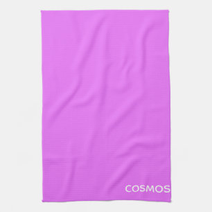 Cosmos lila färg namn kökshandduk