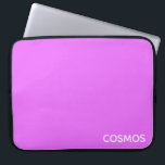 Cosmos lila färg namn laptop fodral<br><div class="desc">Cosmos lila färg namn</div>