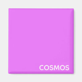 Cosmos lila färg namn magnet