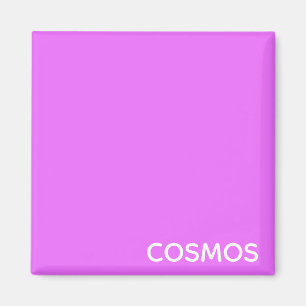 Cosmos lila färg namn magnet
