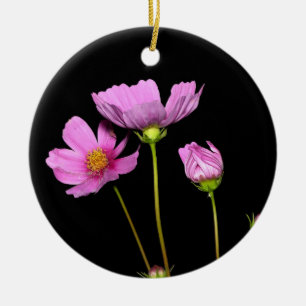 Cosmos på natten julgransprydnad keramik