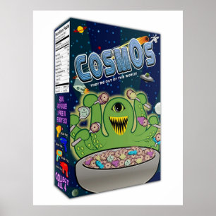 COSMOS-spannmålsruta Poster
