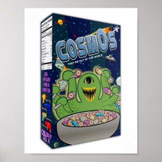 COSMOS-spannmålsruta Poster