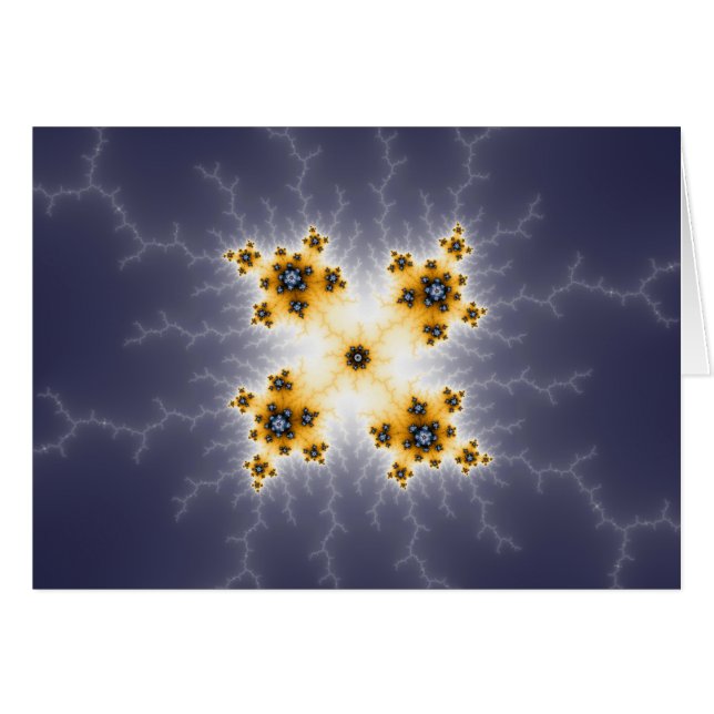 Cosmos - spärrkort hälsningskort (Framsidan Horizontal)