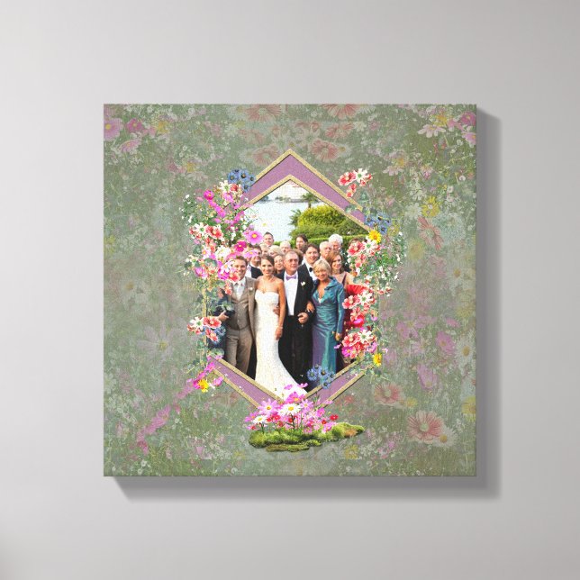 Cosmos Wilderness Vild-Flowers Canvastryck (Framsida)