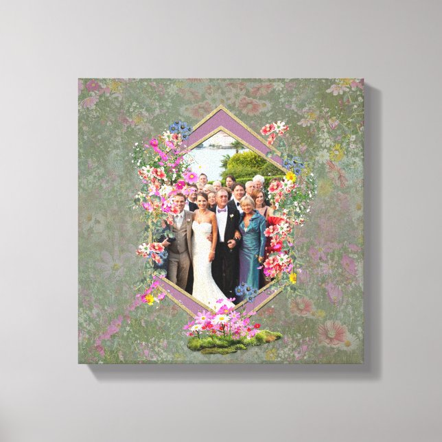 Cosmos Wilderness Vild-Flowers Canvastryck (Framsida)