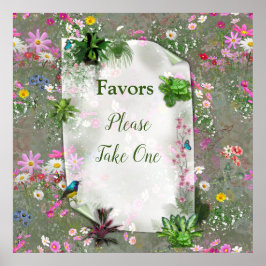 Cosmos Wilderness Vild-Flowers Poster