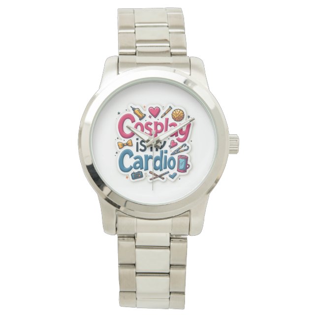 Cosplay är min kondition armbandsur (Framsida)