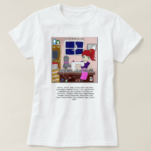 Cosplay fyrmanar grundläggande T-tröja Tee Shirt