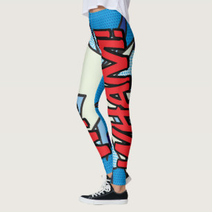 Cosplay Serietidning Popkonst WHAM Leggings