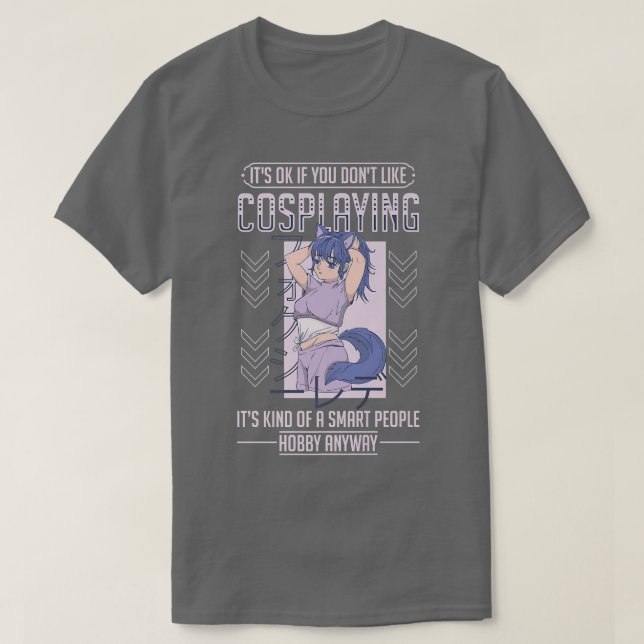 Cosplayer Ideas Cosplay Manga Pre T Shirt (Design framsida)