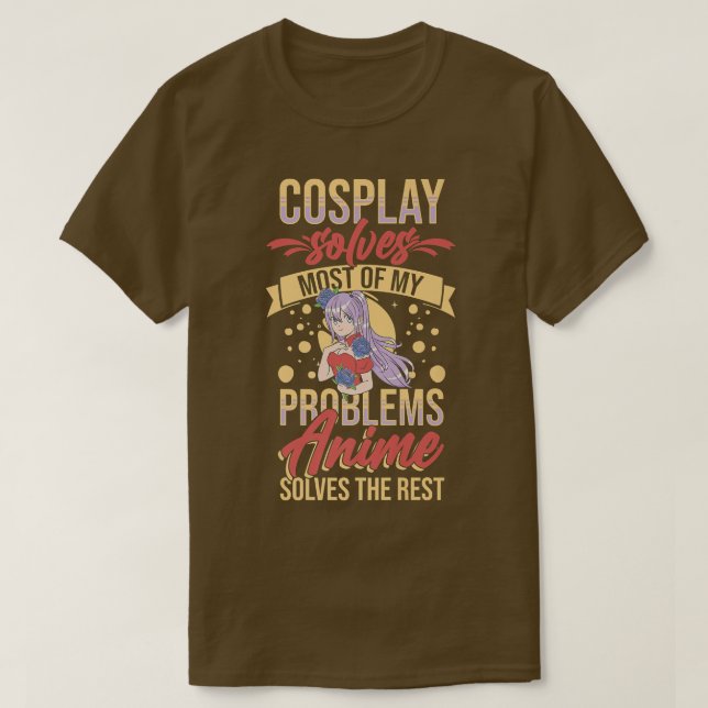 Cosplayer Ideas Cosplay Manga Pre T Shirt (Design framsida)