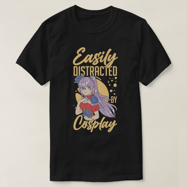 Cosplayer Ideas Cosplay Manga Pre T Shirt (Design framsida)
