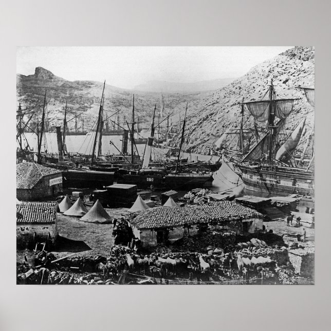 Cossack Bay, Crimea, 1855 Poster (Framsidan)