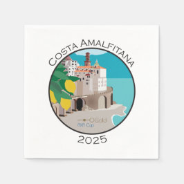 Costa Amalfitana Cocktail Napkin A Pappersservett