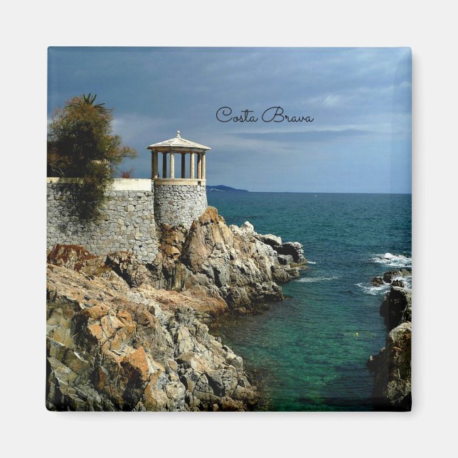 Costa Brava, Spanien  Magnet (Framsidan)