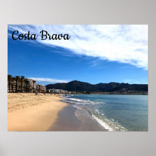 Costa Brava, Spanien - persikofoto Poster