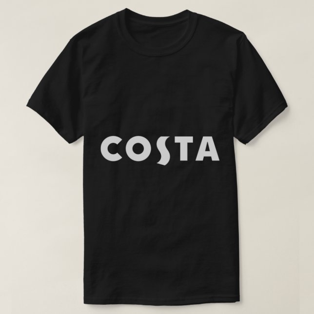 Costa Coffee Chain Logo design  Classic T-Shirt (Design framsida)