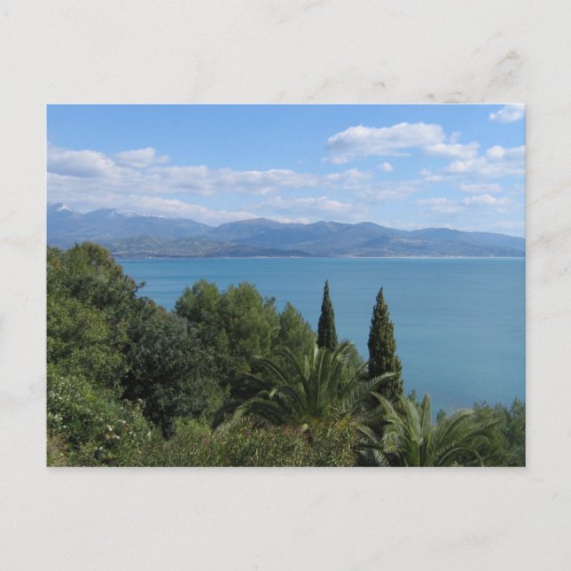 Costa del Cilento anpassningsbar vycard Vykort (Framsida)