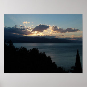 Costa del Cilento Sunrise anpassningsbar poster