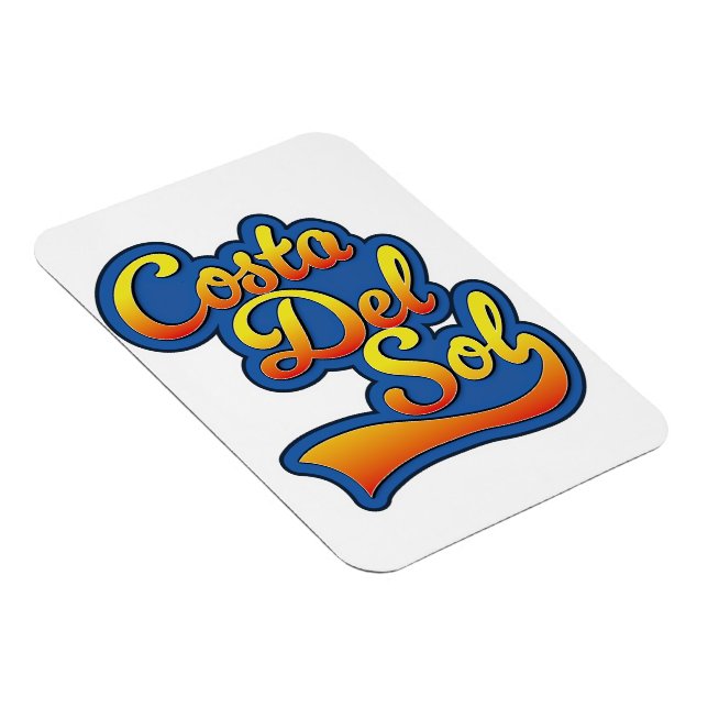 Costa Del Sol logotyp Magnet (Högersidan)