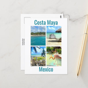 Costa Maya, Mexiko Vykort