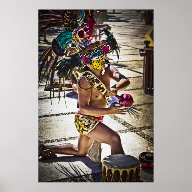 Costa Mayan Ritual Poster (Framsidan)