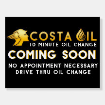 Costa Oil Coming Snart - signering