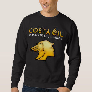 Costa Oil Crew Nacke Lång Ärmad Tröja