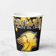 Costa Oil Papper Kopp