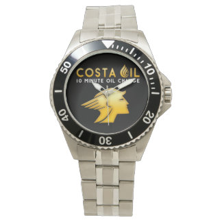 Costa Oil Silver Watch Armbandsur