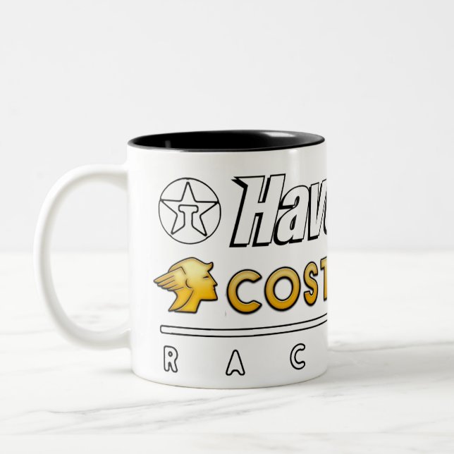 Costa Oil x Havoline Racing-mugg Två-Tonad Mugg (Vänster)