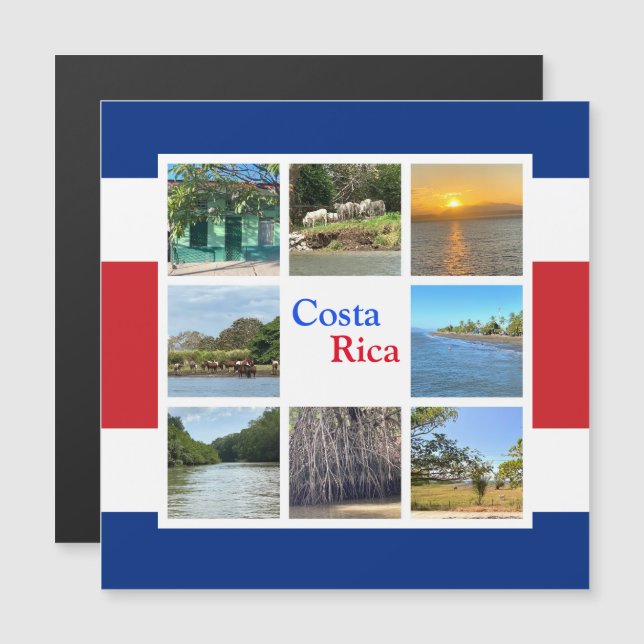 Costa Rica (Fram/baksida)