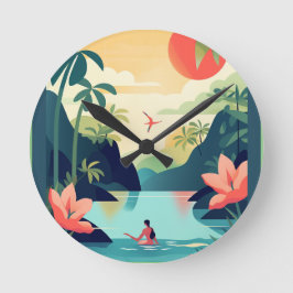 COSTA RICA #1 RUND KLOCKA