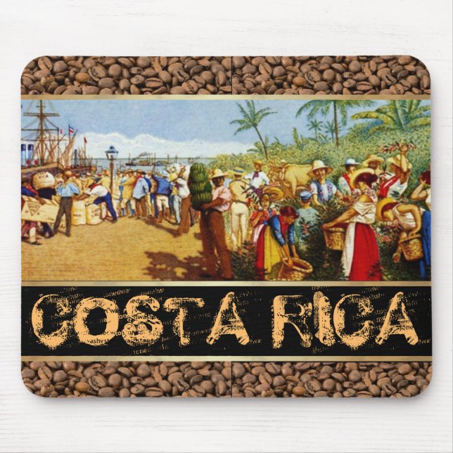 Costa Rica Alegoria del Cafe Musmatta (Framsidan)
