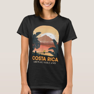 Costa Rica Arenal Volcano Travel Beach Summer Vaca T Shirt