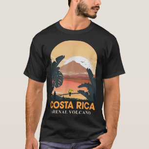 Costa Rica Arenal Volcano Travel Beach Summer Vaca T Shirt
